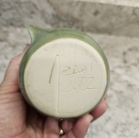 Handwarmer Stoneware Coffee Mug in Midnight Prairie - Picture 5 of 5